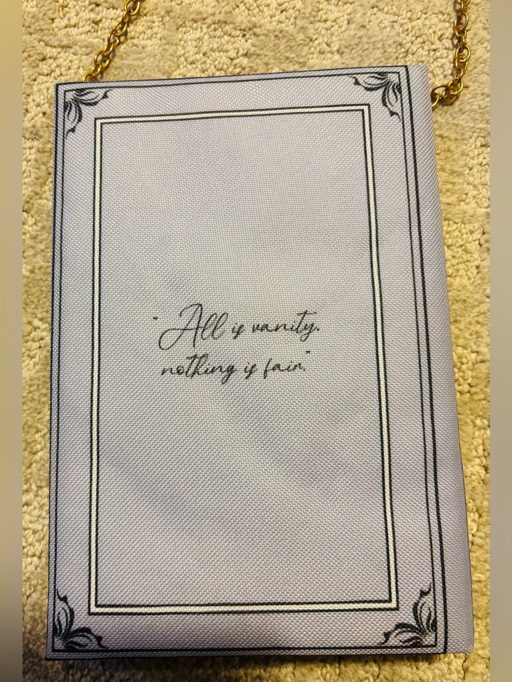 LET THEM EAT CAKE - VANITY FAIR BOOK PURSE - Picture 7 of 12